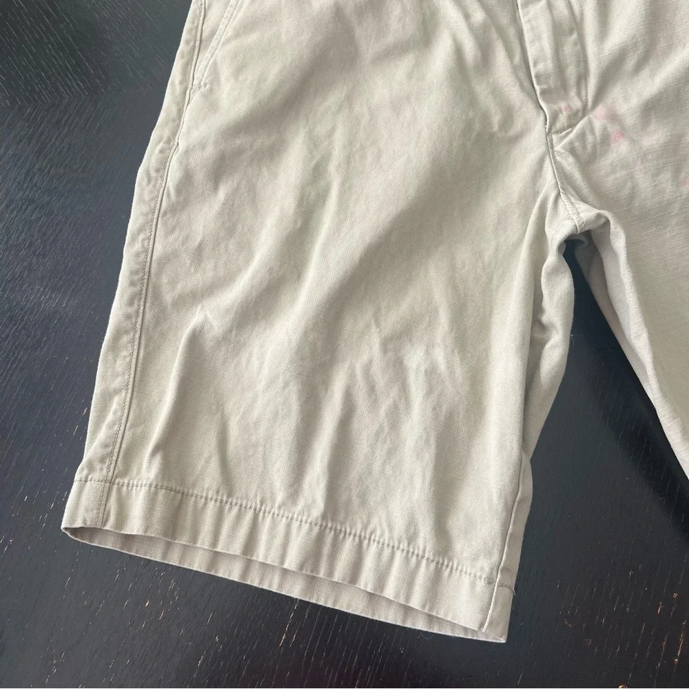 ✅ Merona Men's khaki Light Tan Flat Front Shorts